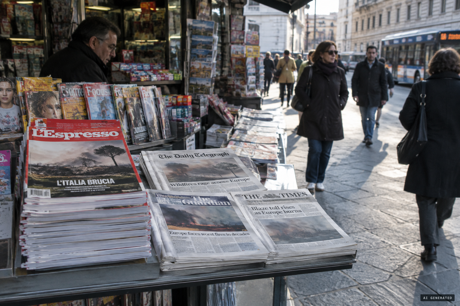 October 2007: L'Espresso and the British press publish the interim report