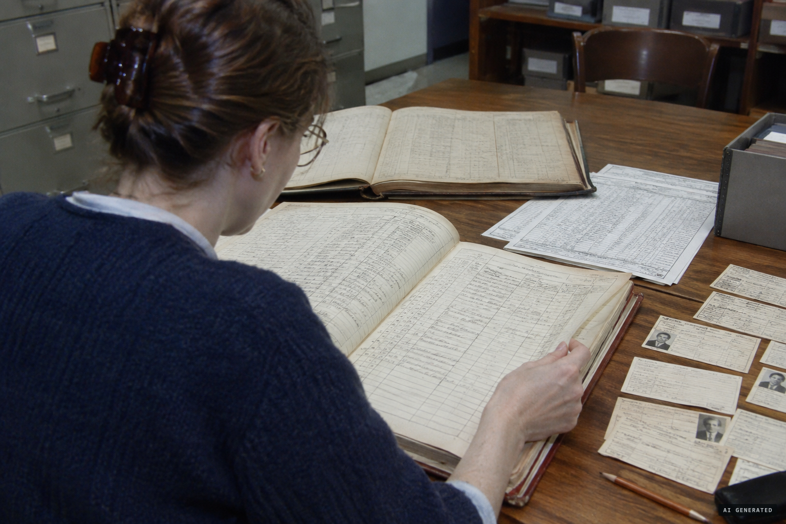 Church records, census and draft cards challenge the 1941 date