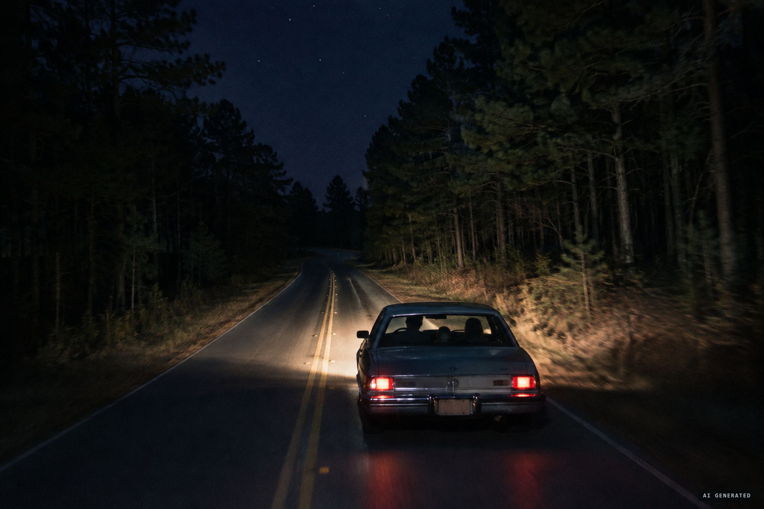 Betty Cash, Vickie Landrum and seven-year-old Colby head home to Dayton on FM 1485