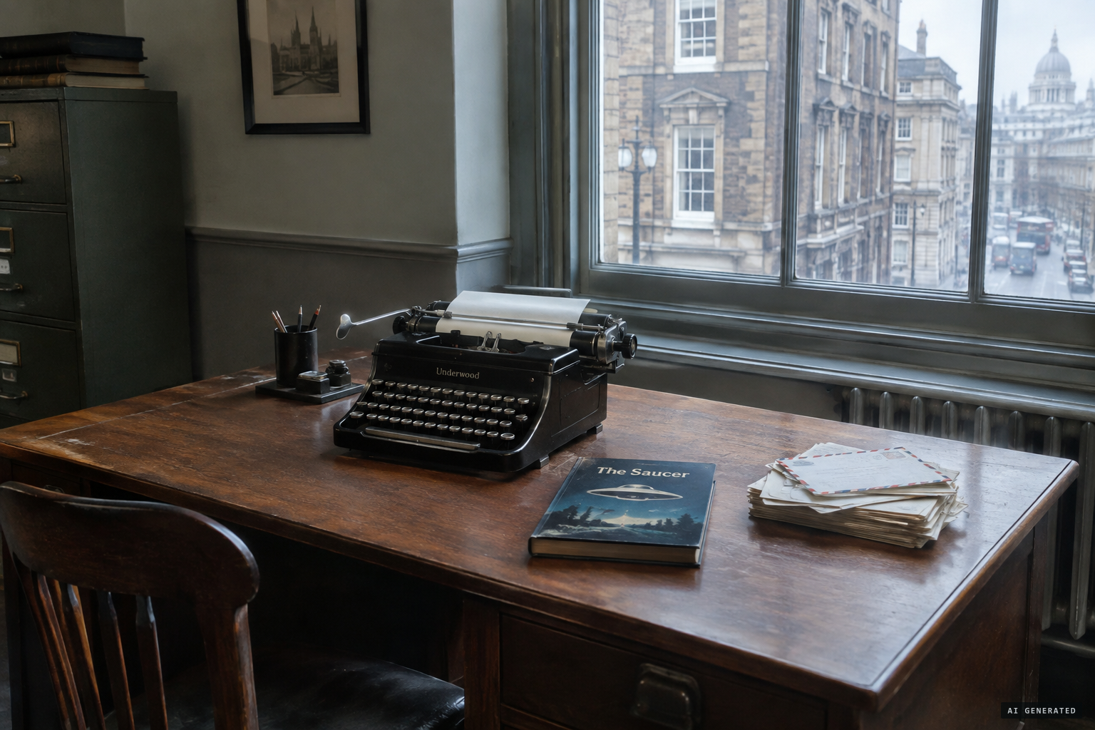Allingham vanishes; the publisher reports him dead in Switzerland