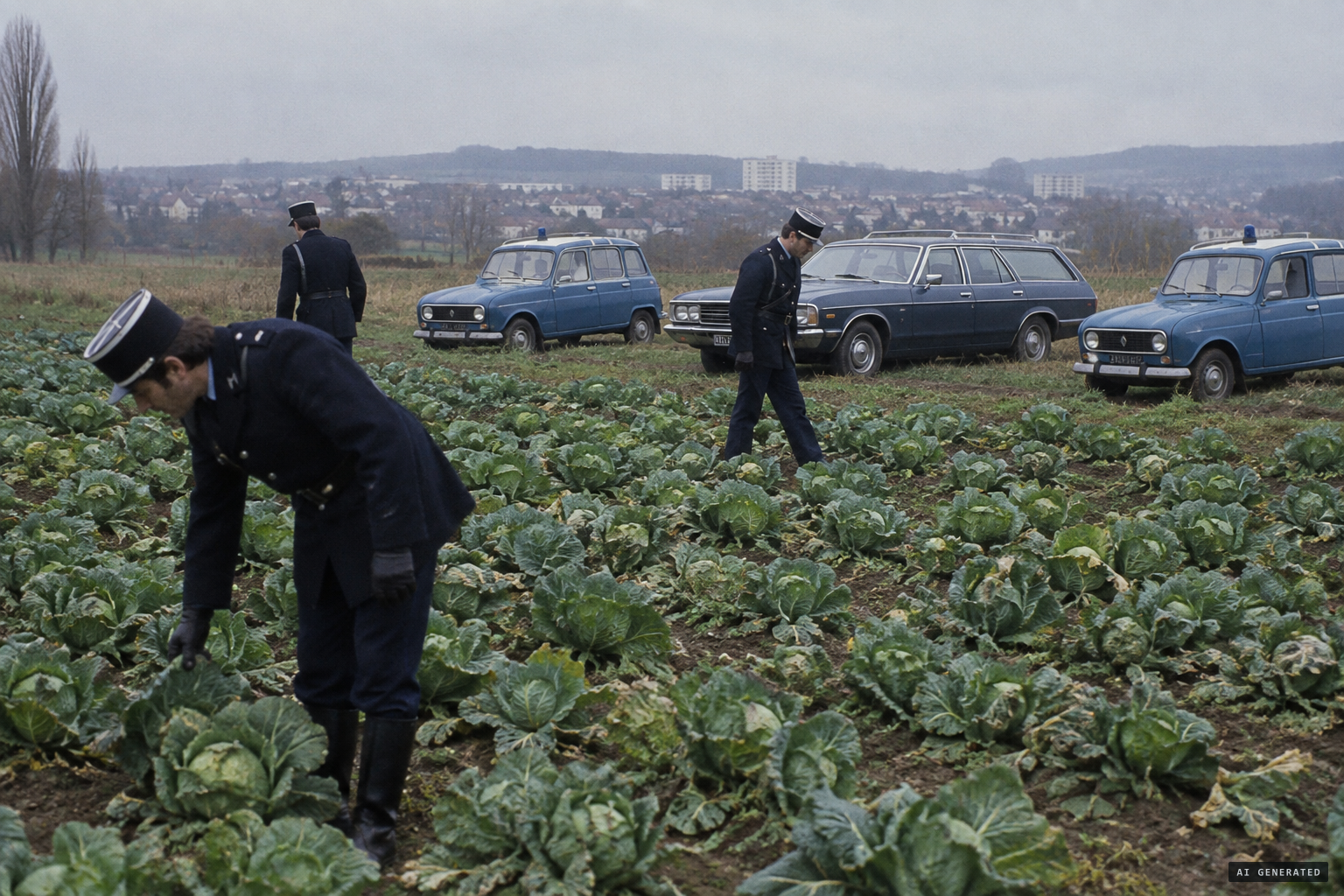 Sceptical gendarmes search widely