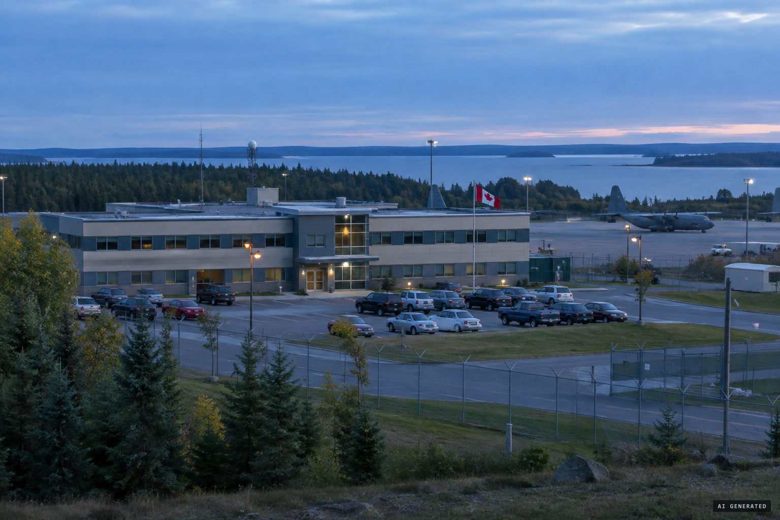 CFB North Bay, home of 22 Wing and 21 Aerospace Control and Warning Squadron