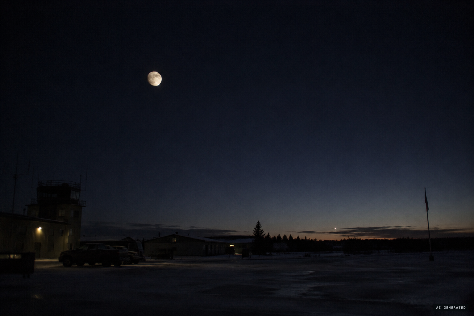 A planet, or something large and solid drifting west?