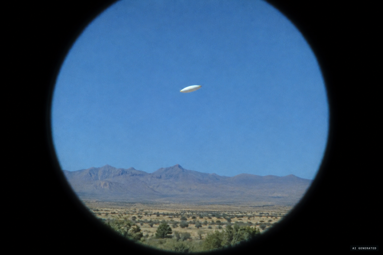 In the 25-power theodolite: a white ellipsoid, light yellow on one side