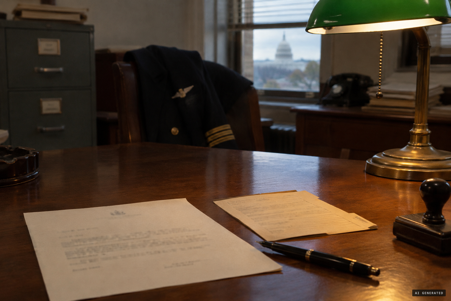 The Navy report goes up the chain and into the Blue Book file, marked Unidentified