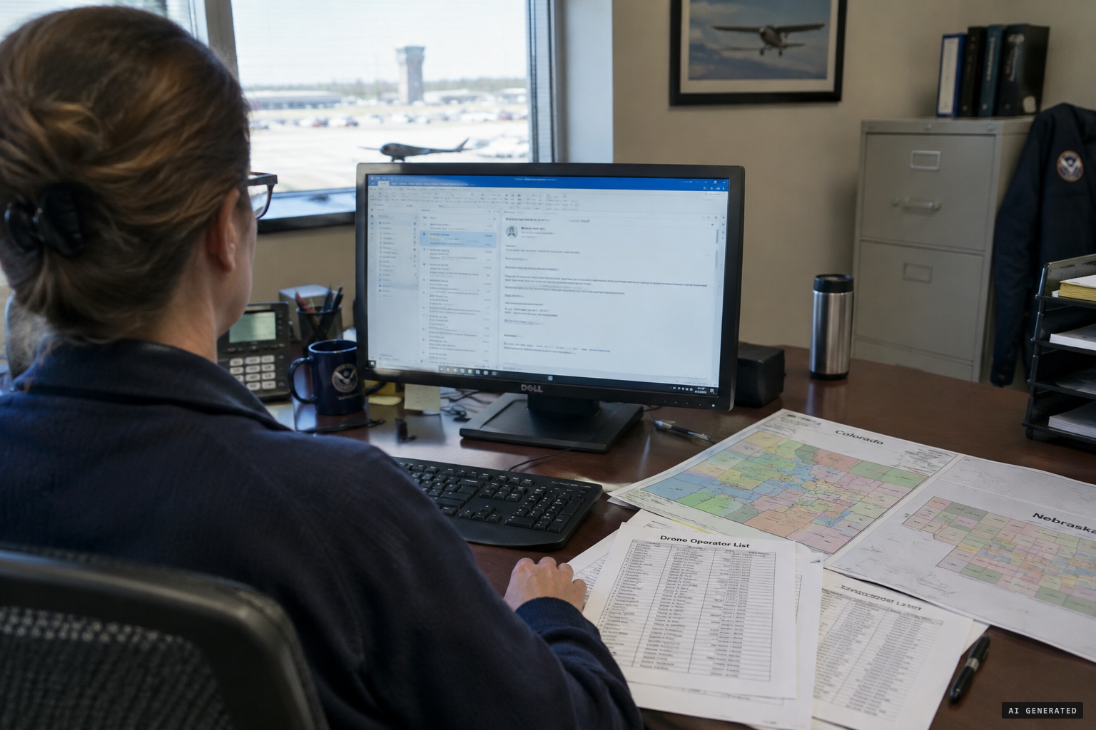 The FAA checks approved drone operators and finds no source