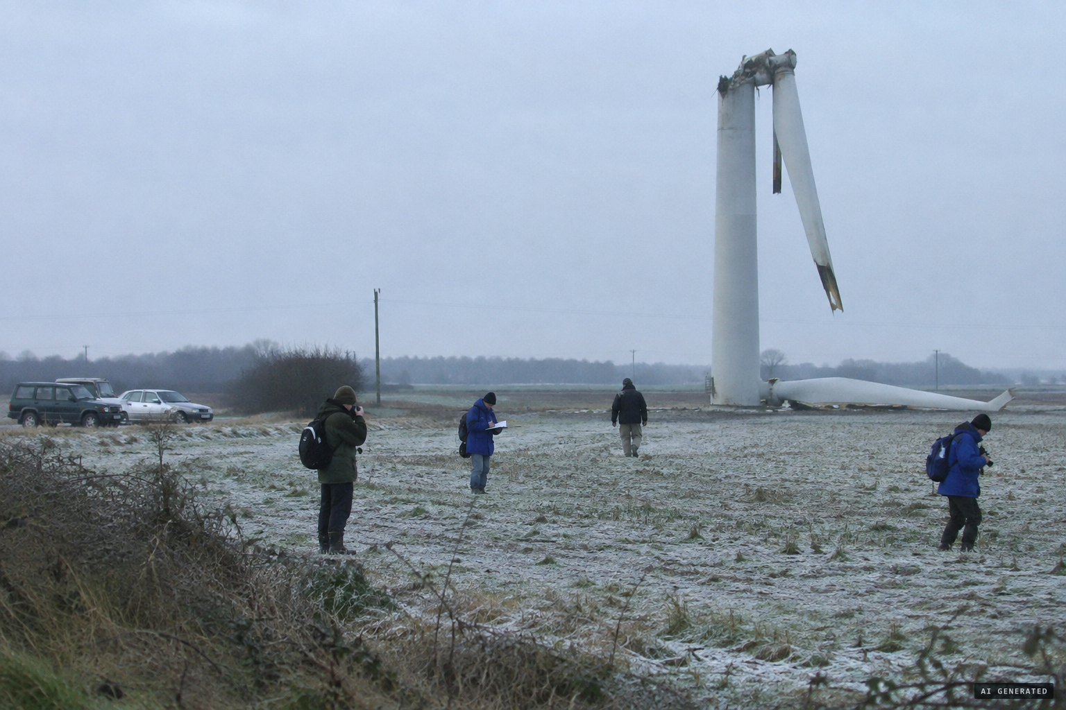 Lincolnshire ufologists search the area for evidence