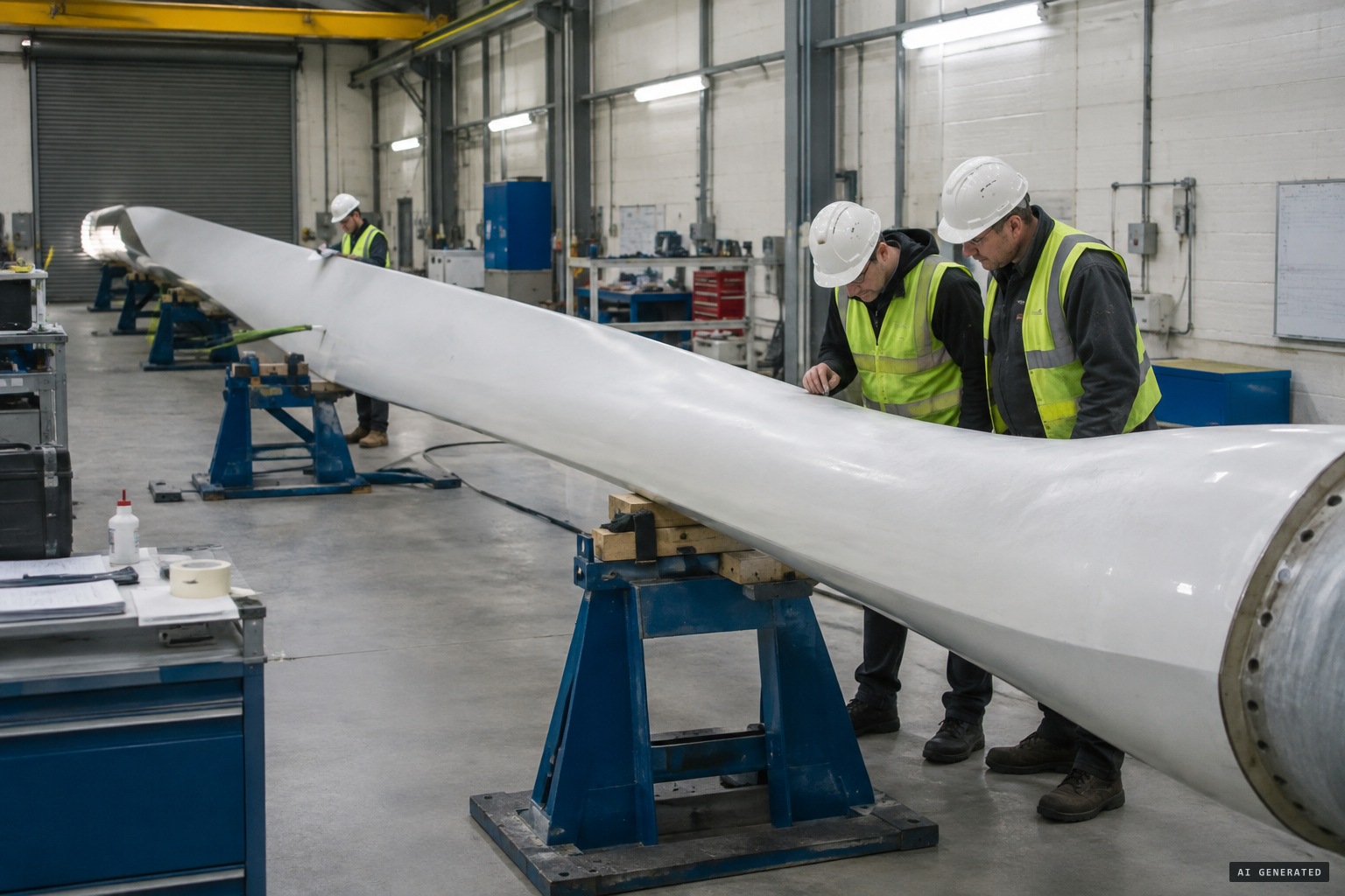 Ecotricity sends the broken blade for forensic tests