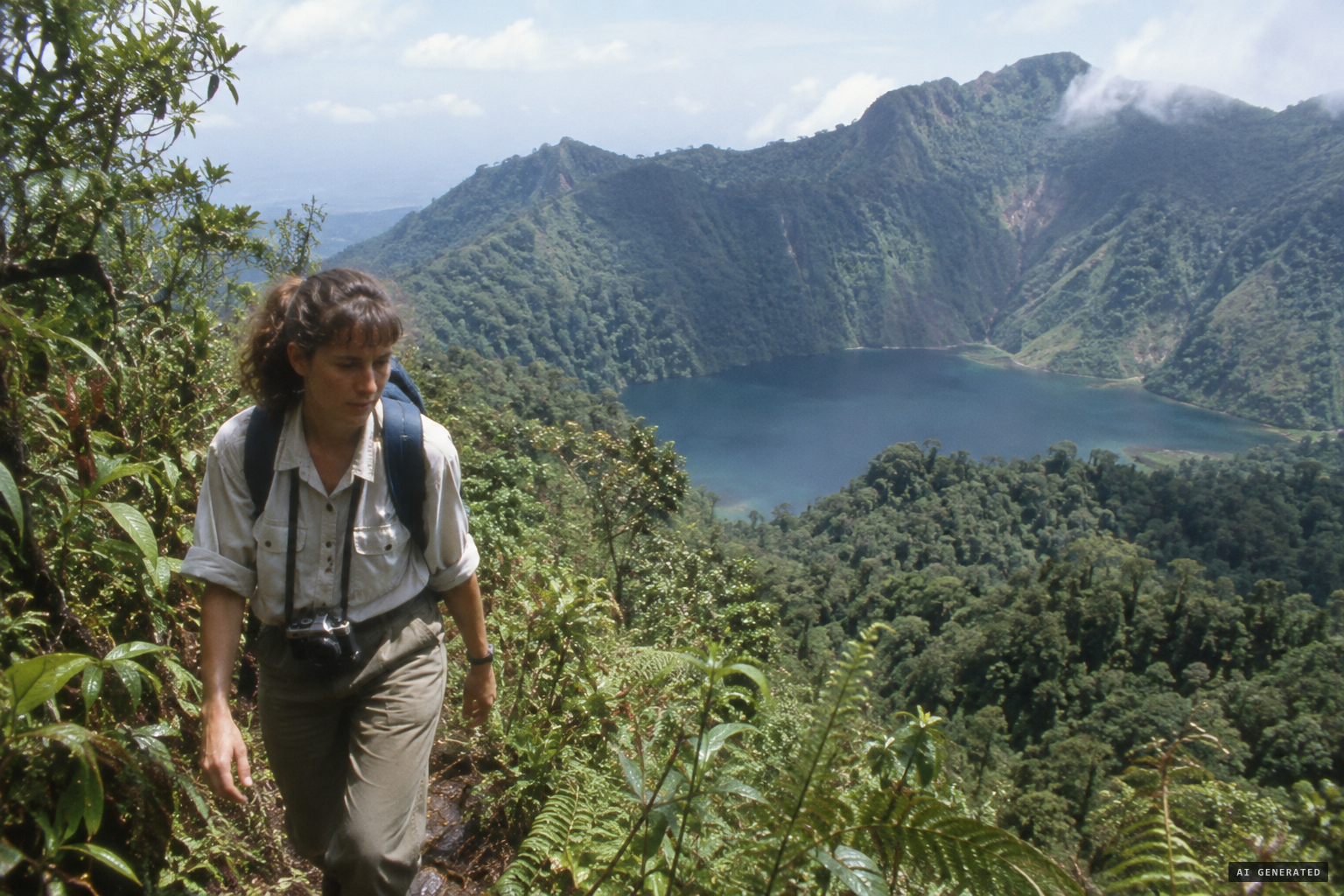 The Gunung Tujuh area of the park, September 1994