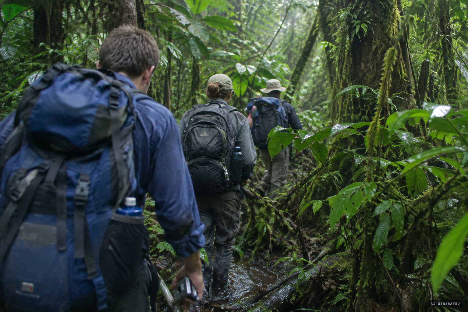 The Centre for Fortean Zoology follows Martyr into the forest