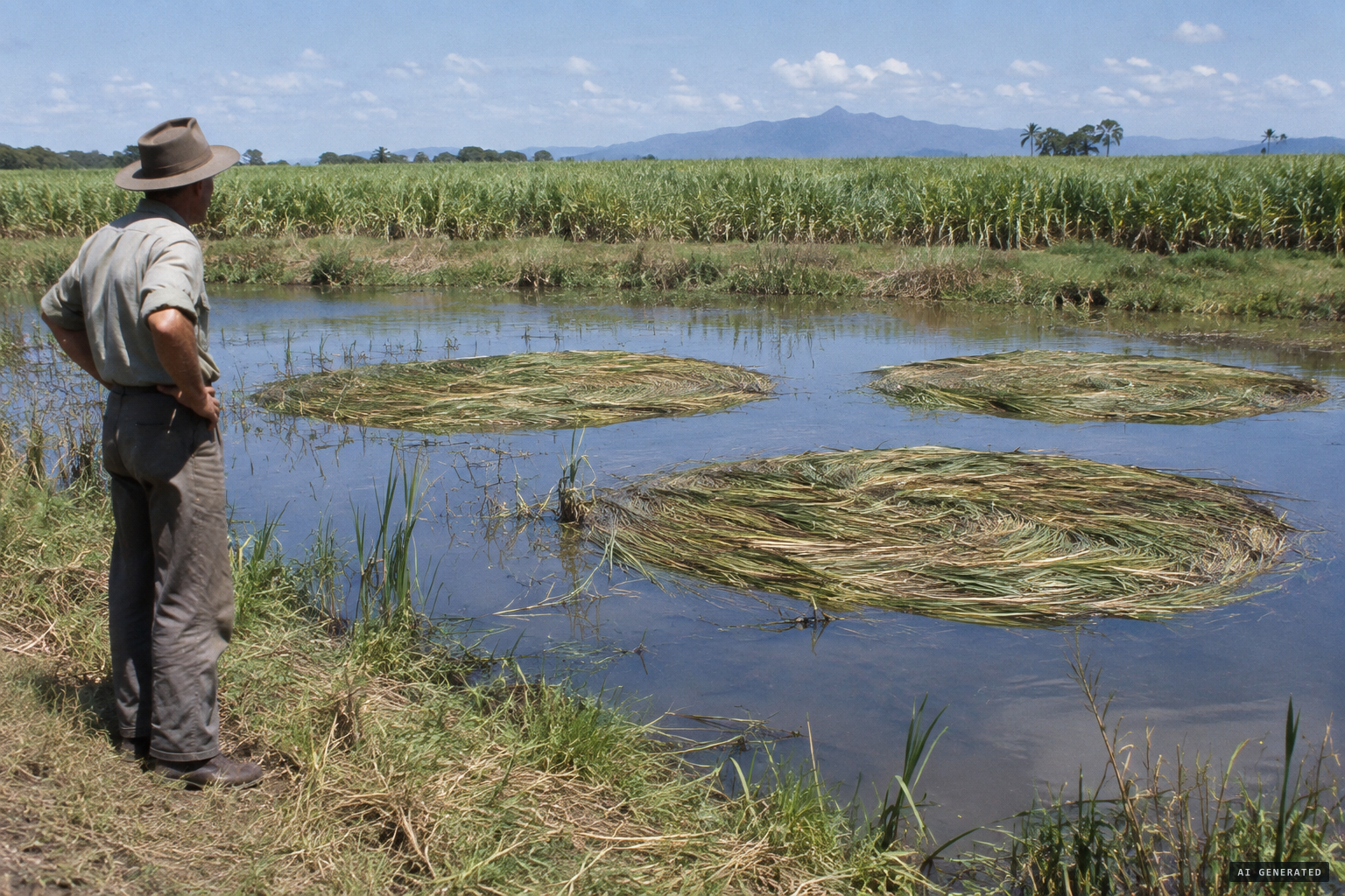The 1966 Tully "saucer nests" in Queensland that Bower heard about in Australia