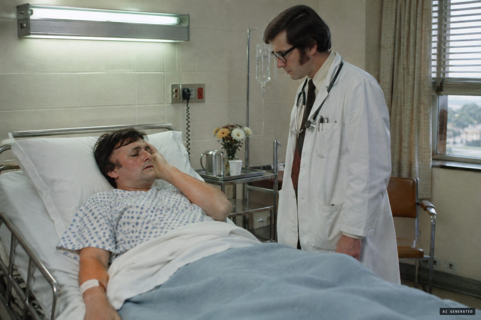 Wheeler is hospitalized with severe, continuous headaches and nightmares