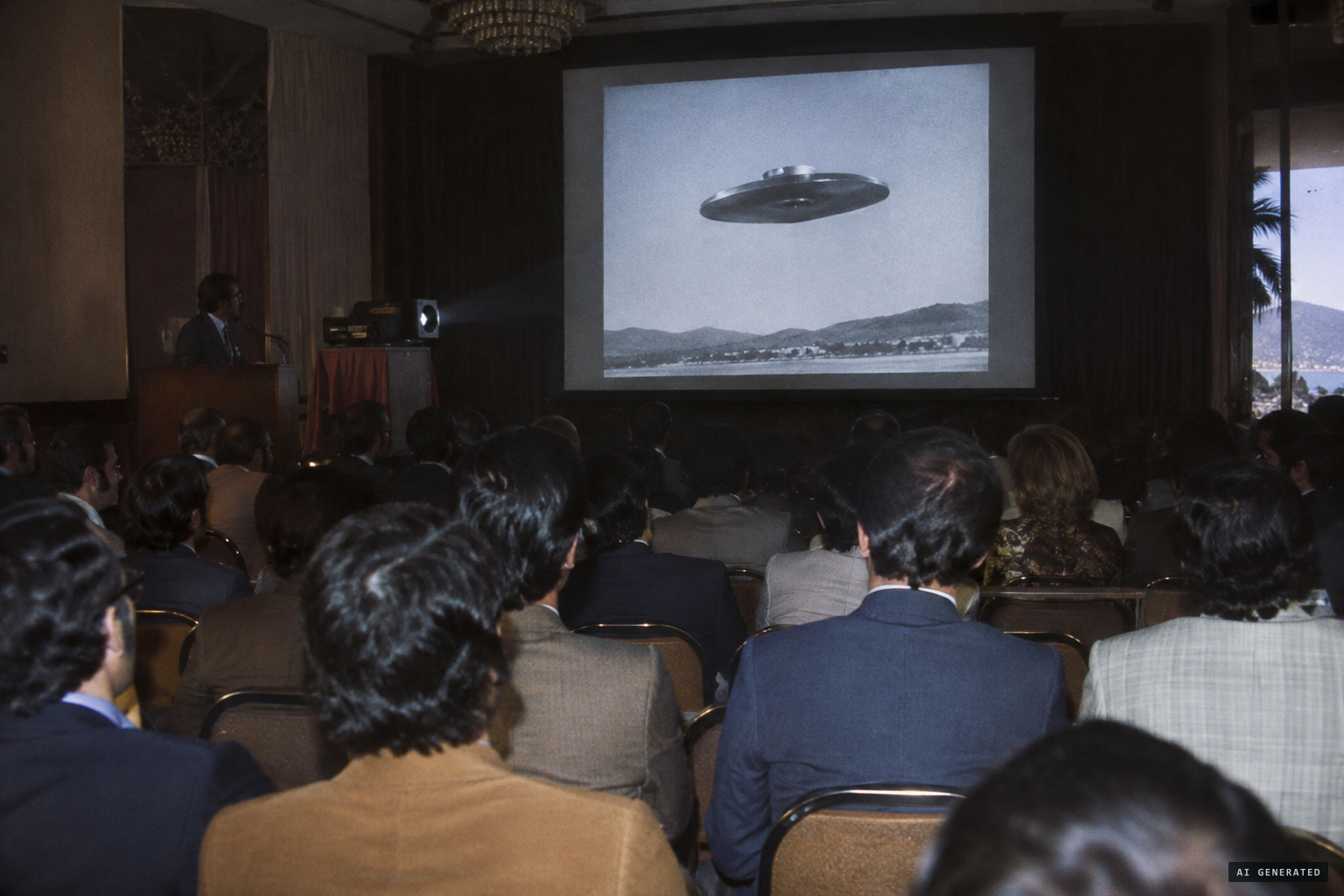 The photos shown at the First International UFO Congress, Acapulco, 1977