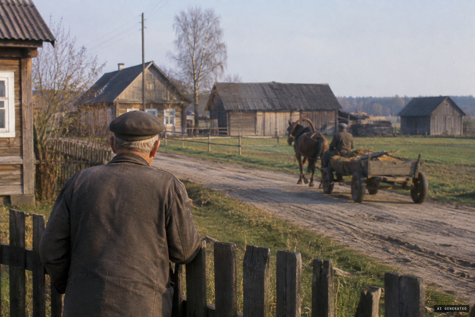 Emilcin, a small village in eastern Poland, home of farmer Jan Wolski