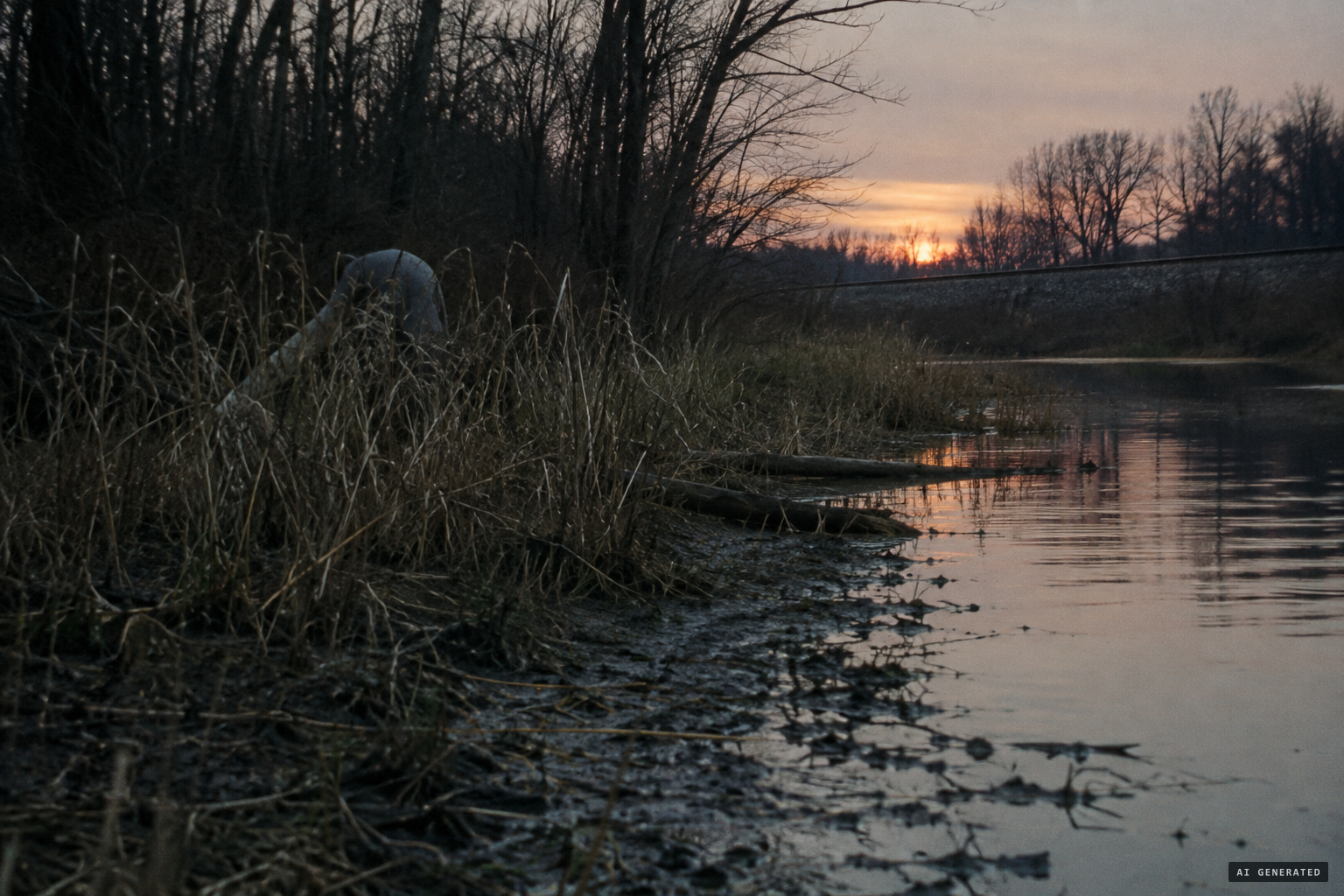 Southern Illinois 'Swamp Slobs'; the three-legged visitor is never identified