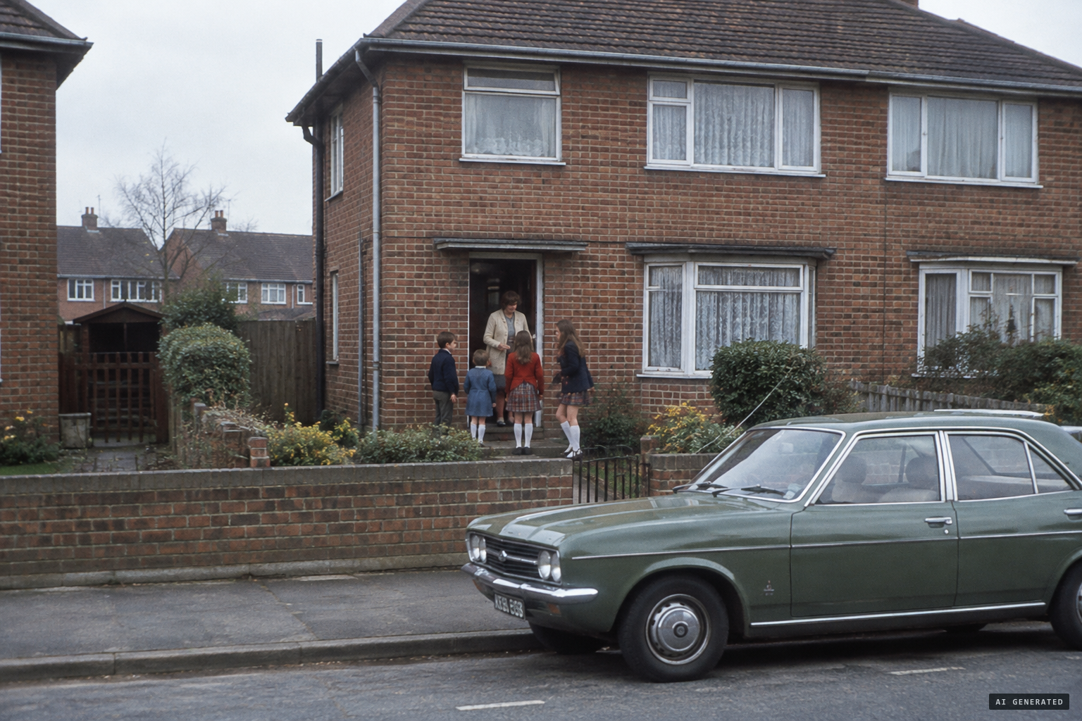 284 Green Street, Enfield, home of Peggy Hodgson and her four children