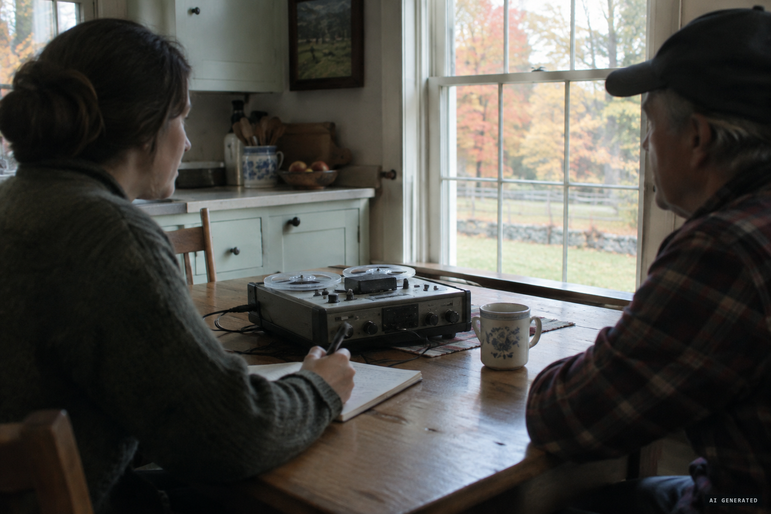 John G. Fuller interviews witnesses that autumn for Incident at Exeter