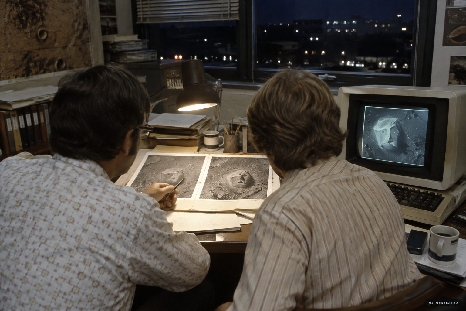 DiPietro and Molenaar compare the misfiled second frame with the first and enhance both