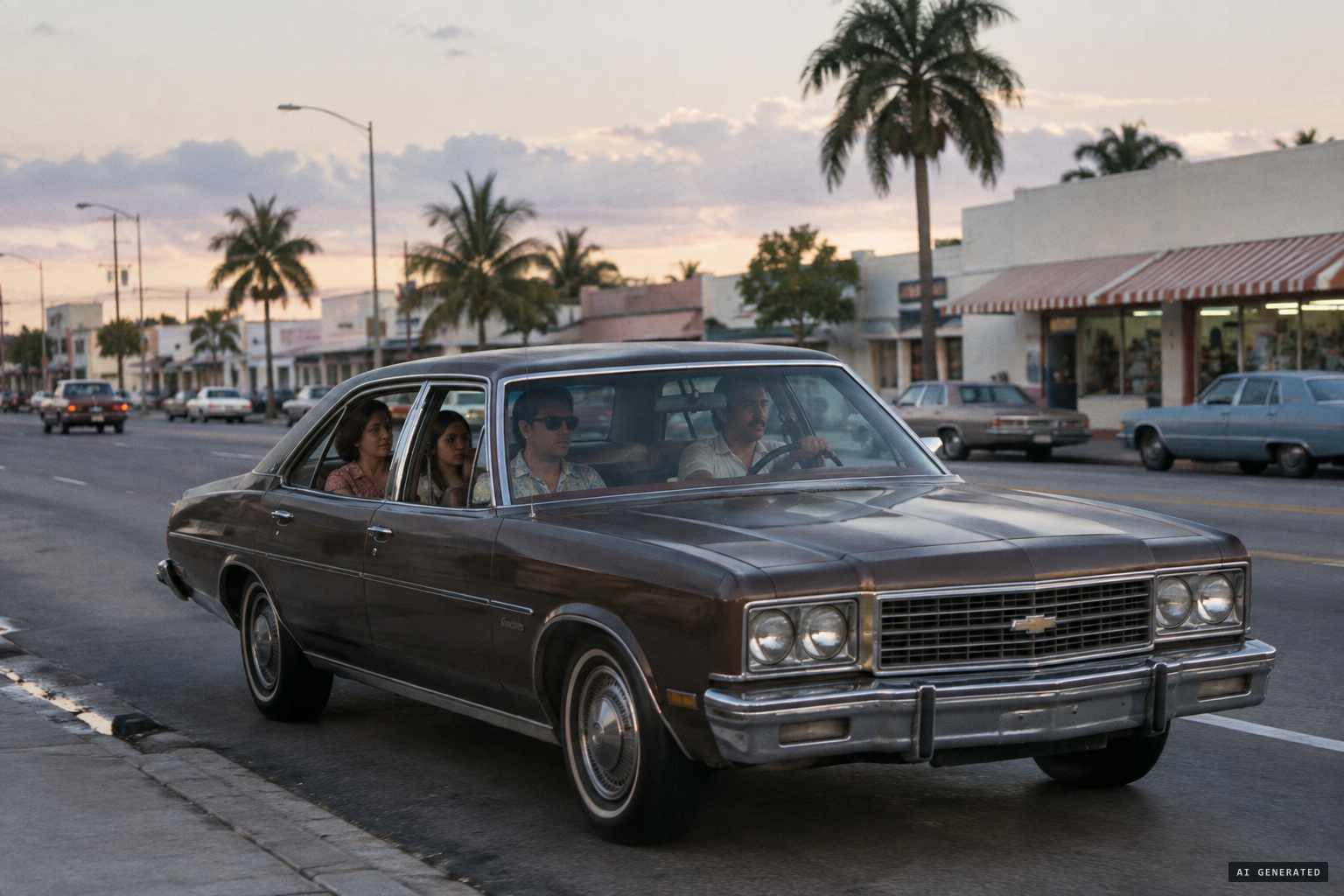 Filiberto Cárdenas, Fernando Marti, Mirta and Isabel set out from Hialeah to buy a pig