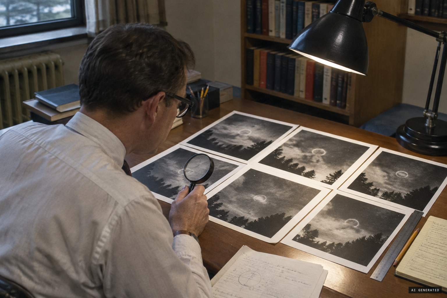 William K. Hartmann analyzes the six photographs for the Condon Committee