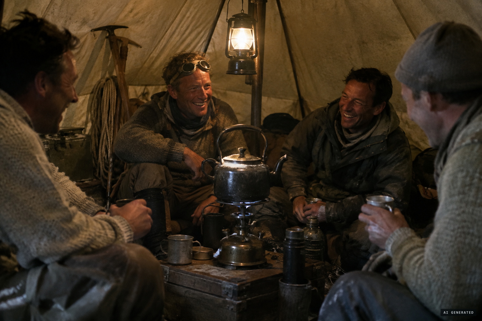 Teammates greet his story with good-humoured disbelief: 'Frank's pulsating tea-kettles'