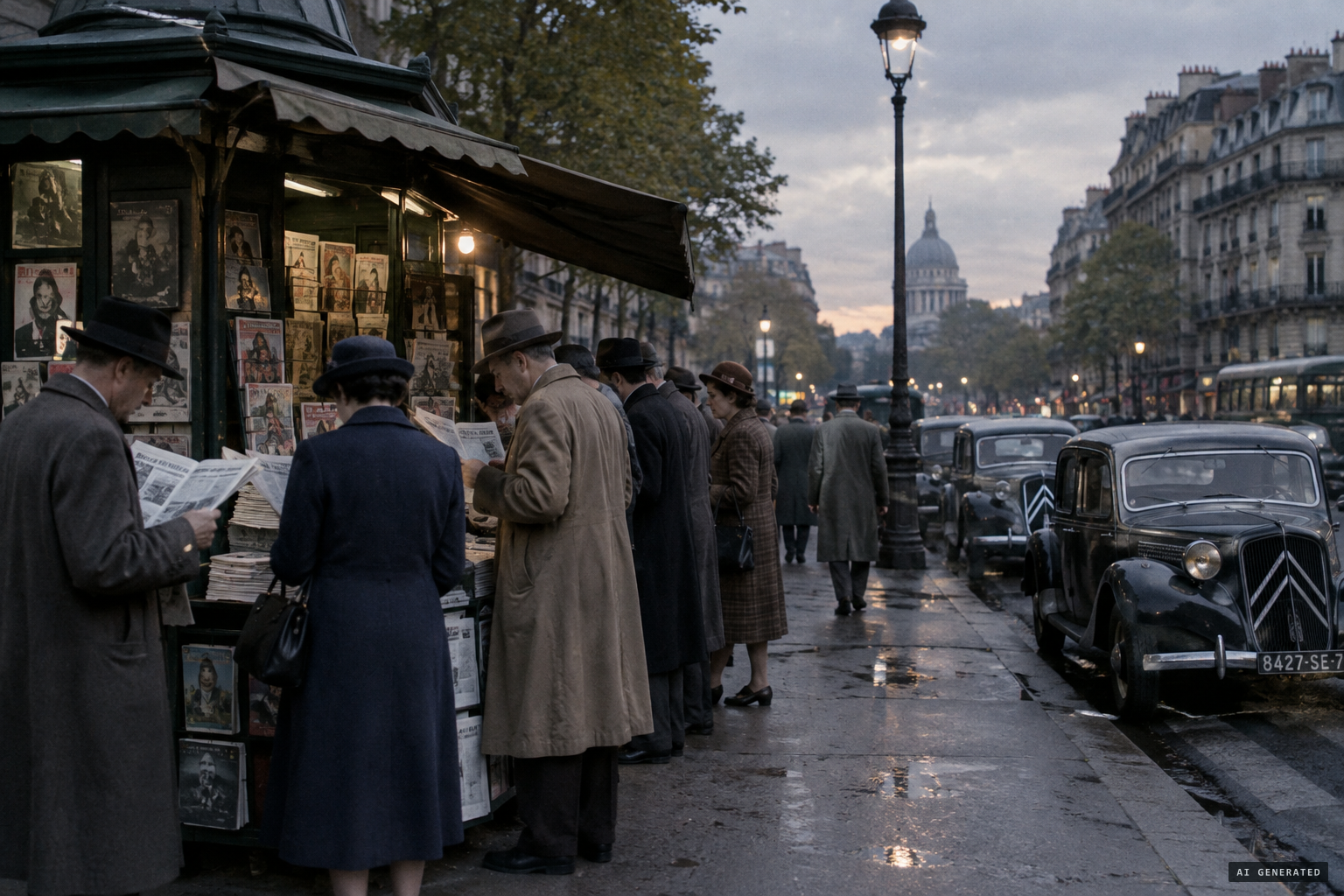 France in 1954, after Dien Bien Phu, just before the reports began