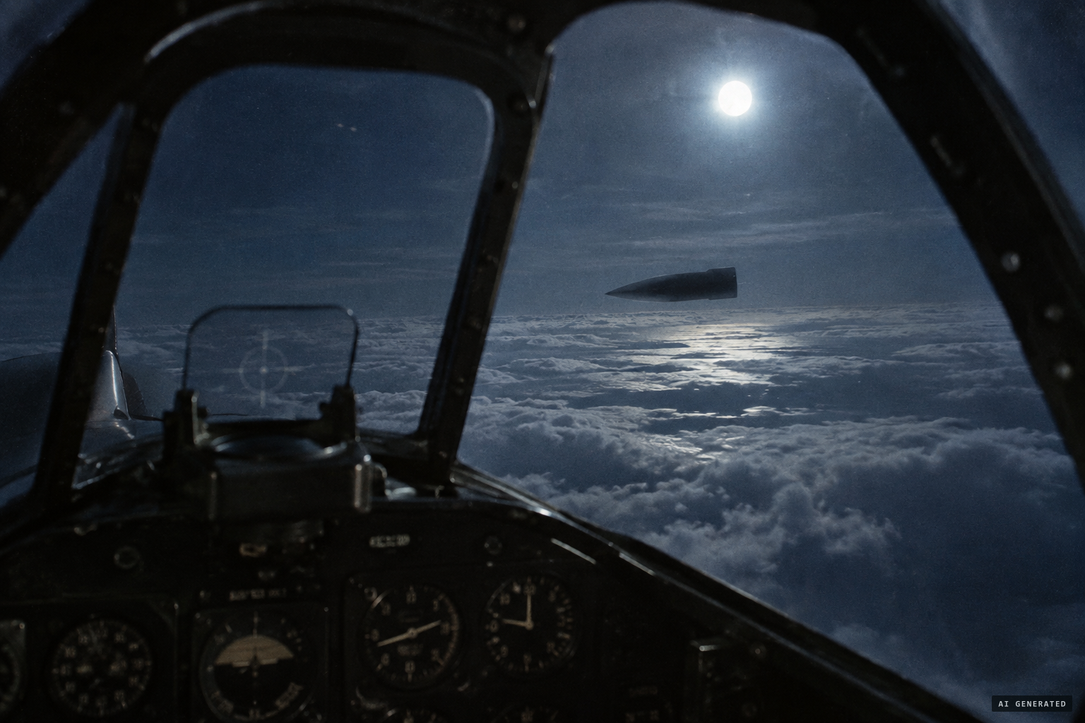 Hemphill's silhouette view: a 20-30 foot object like a rifle bullet, no wings, no tail