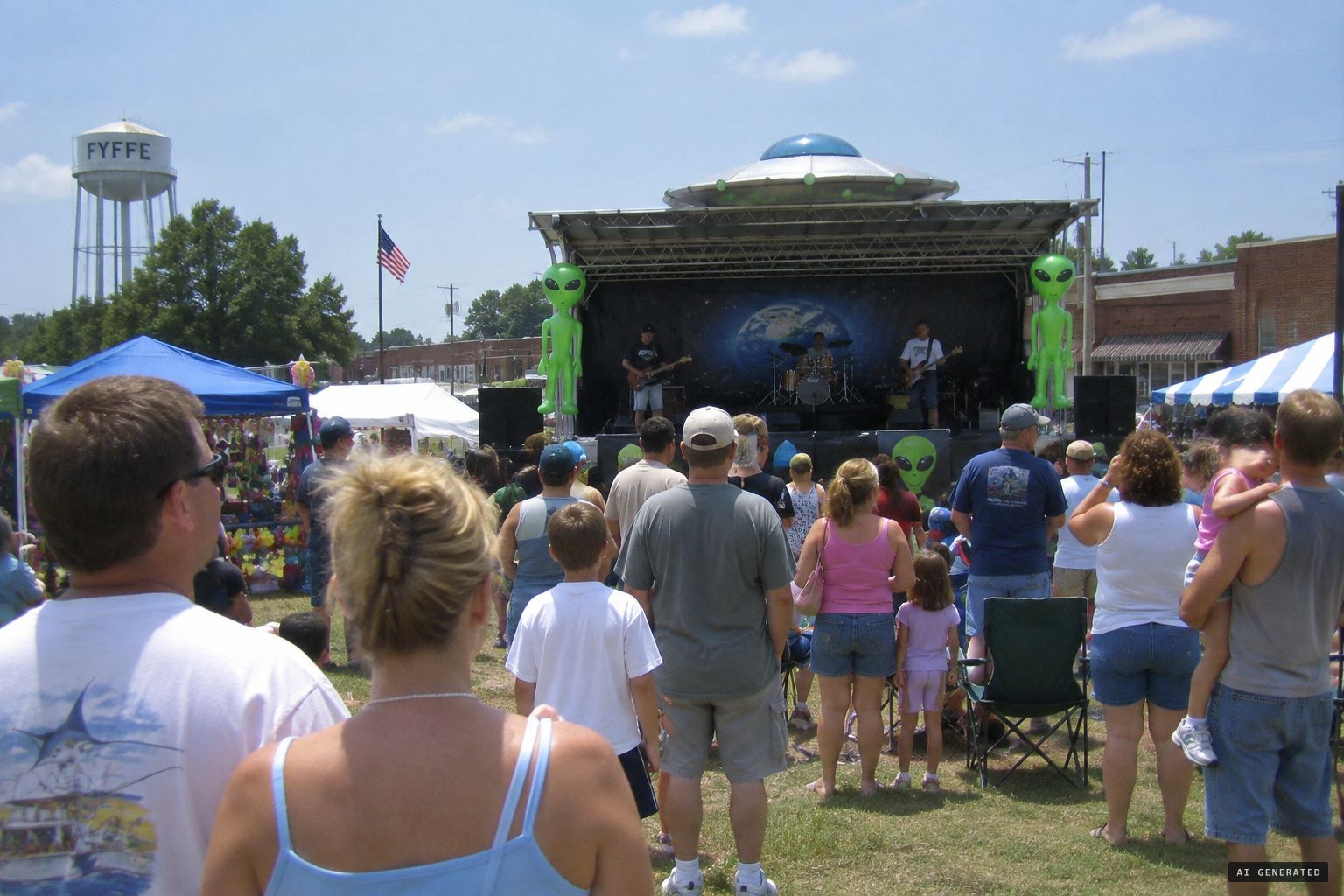 Fyffe UFO Days, held since 2004 in the UFO Capital of Alabama