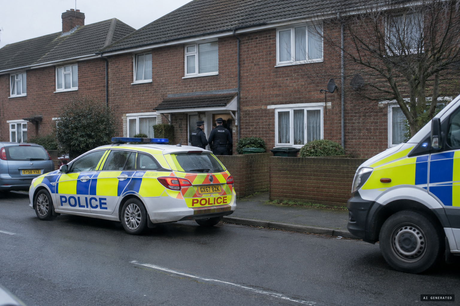Sussex Police arrest a Crawley couple, who were later released without charge