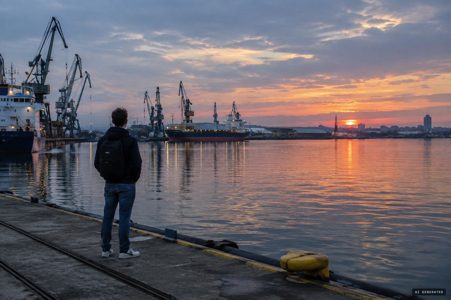 Today the harbour is home to the legend of the Polish Roswell