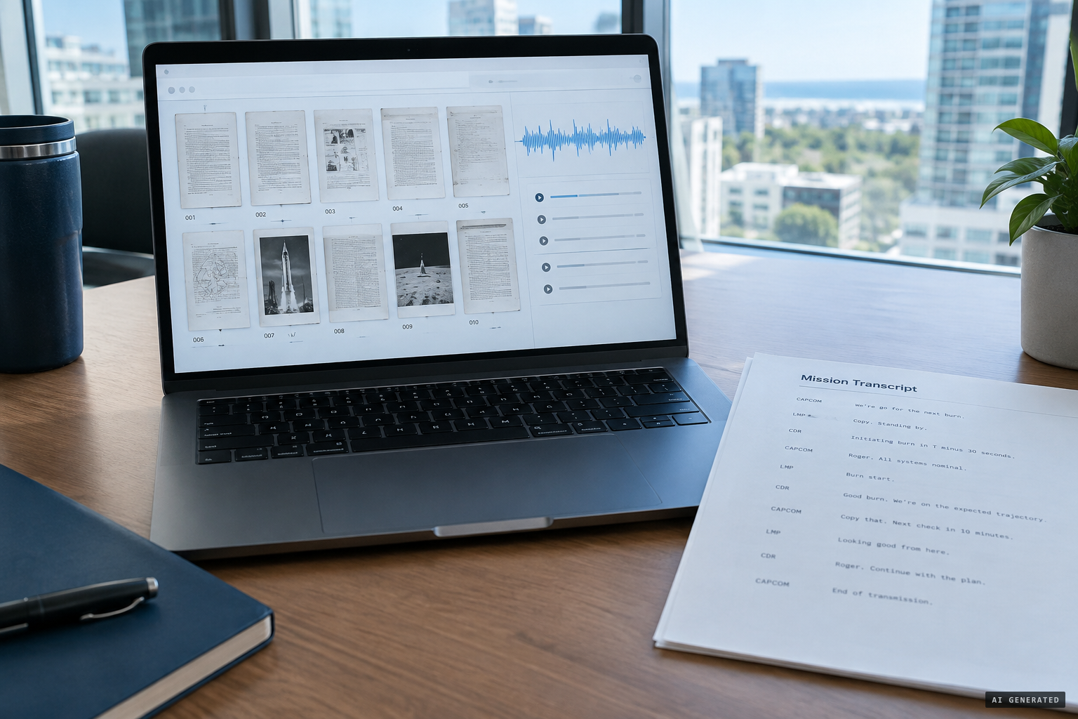 The PURSUE release makes the Gemini 7 transcript and audio public.