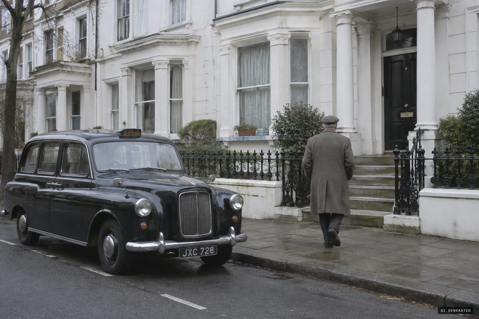 By 1954 King drove a London taxi and lived in a modest bedsit in Maida Vale