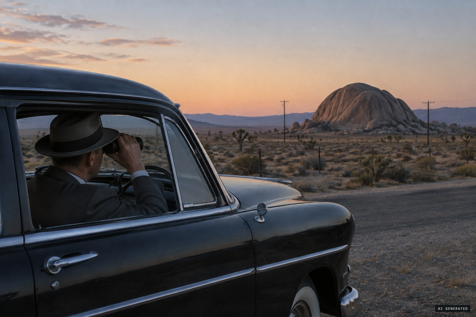 The FBI kept watch on Van Tassel from 1954 into the 1960s