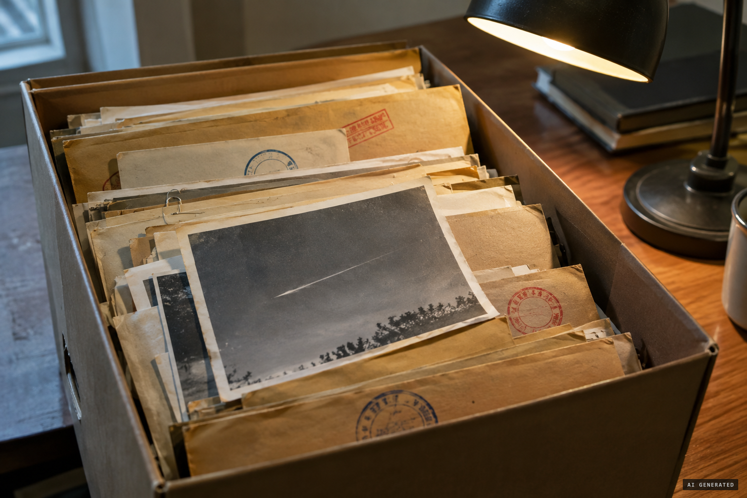 Intelligence files on the ghost rockets, still debated