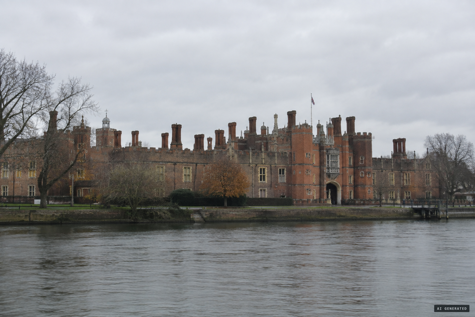 Hampton Court Palace, the Tudor palace on the Thames with a long reputation for ghosts
