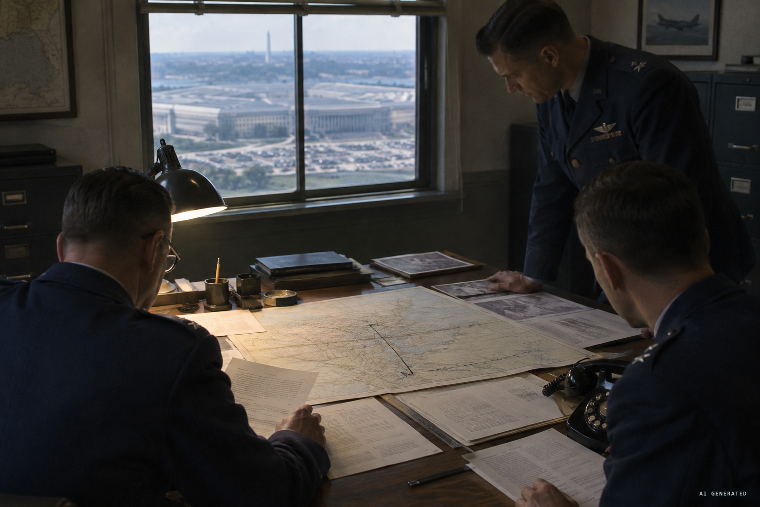 Air Force investigators study the Haneda report and class it Unknown