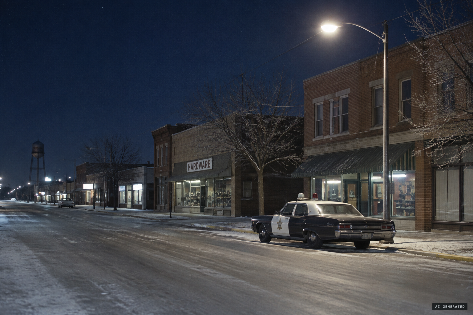 Ashland, Nebraska, a small Saunders County town, in December 1967