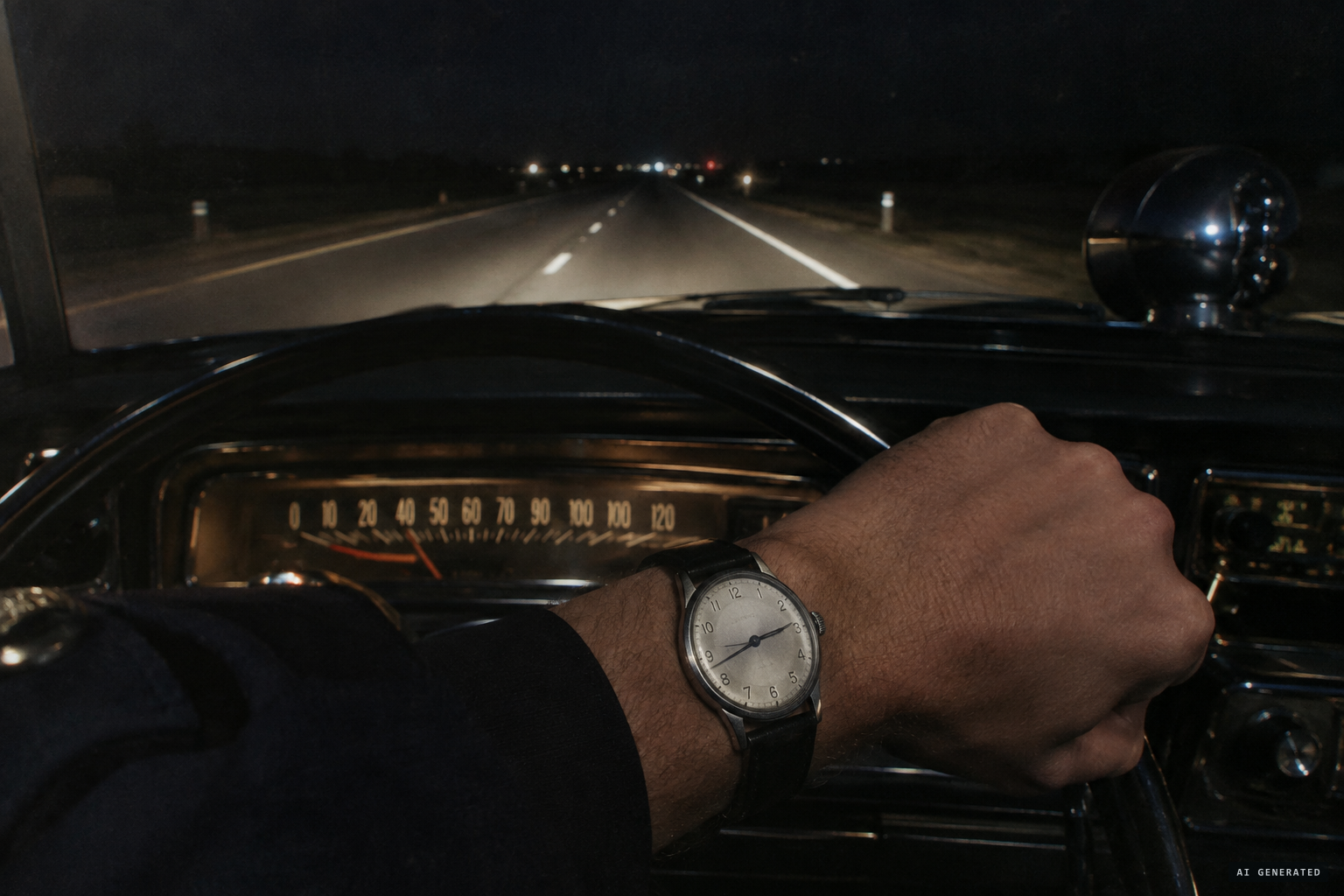 Ten minutes by his reckoning, but his watch says about thirty had passed