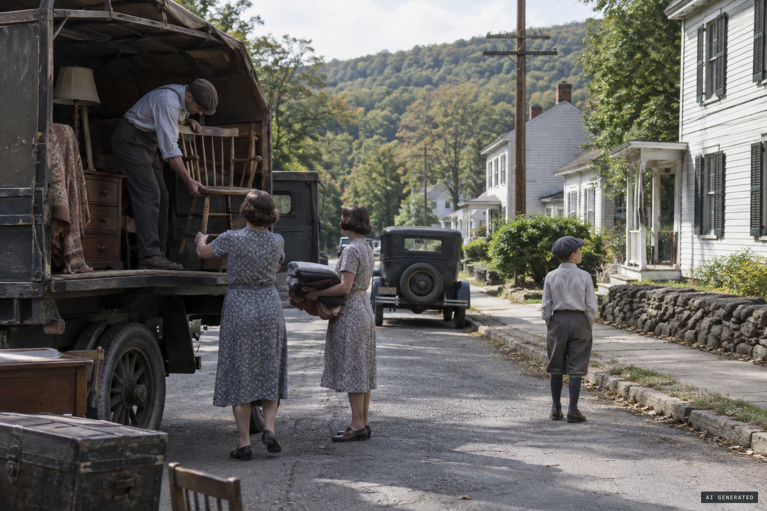 The Menger family moves to High Bridge, New Jersey