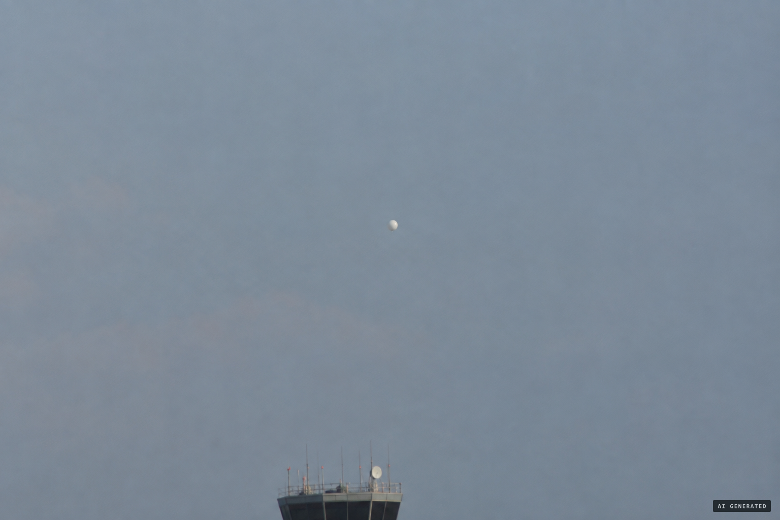 Drone or balloon? The early reports disagree