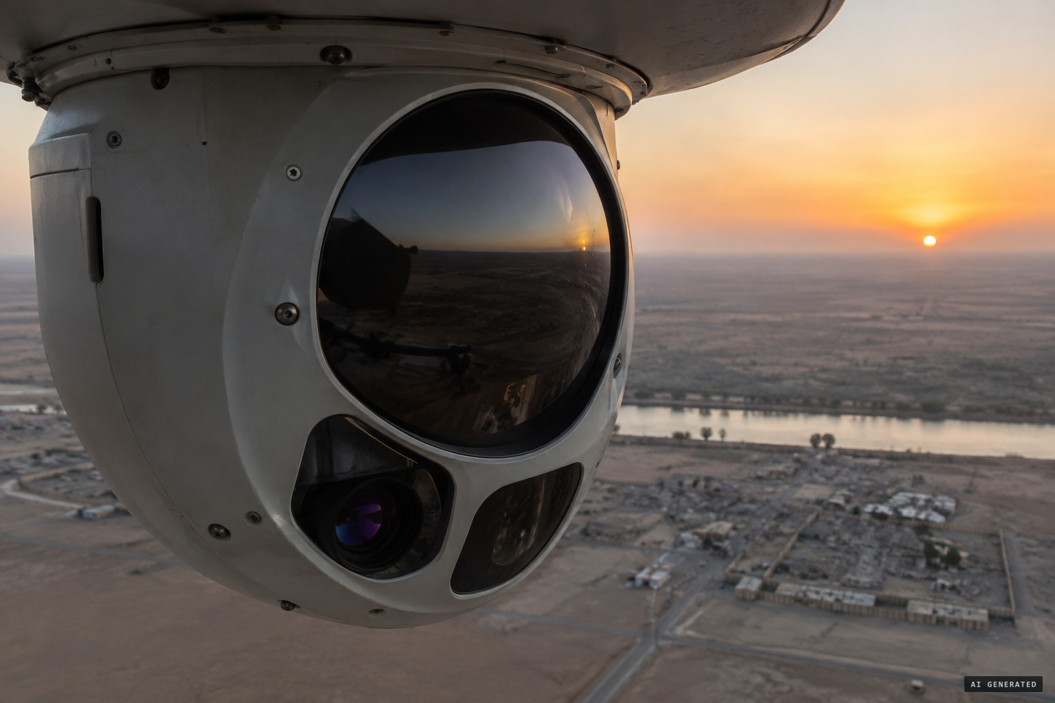 A possible artifact on the lens