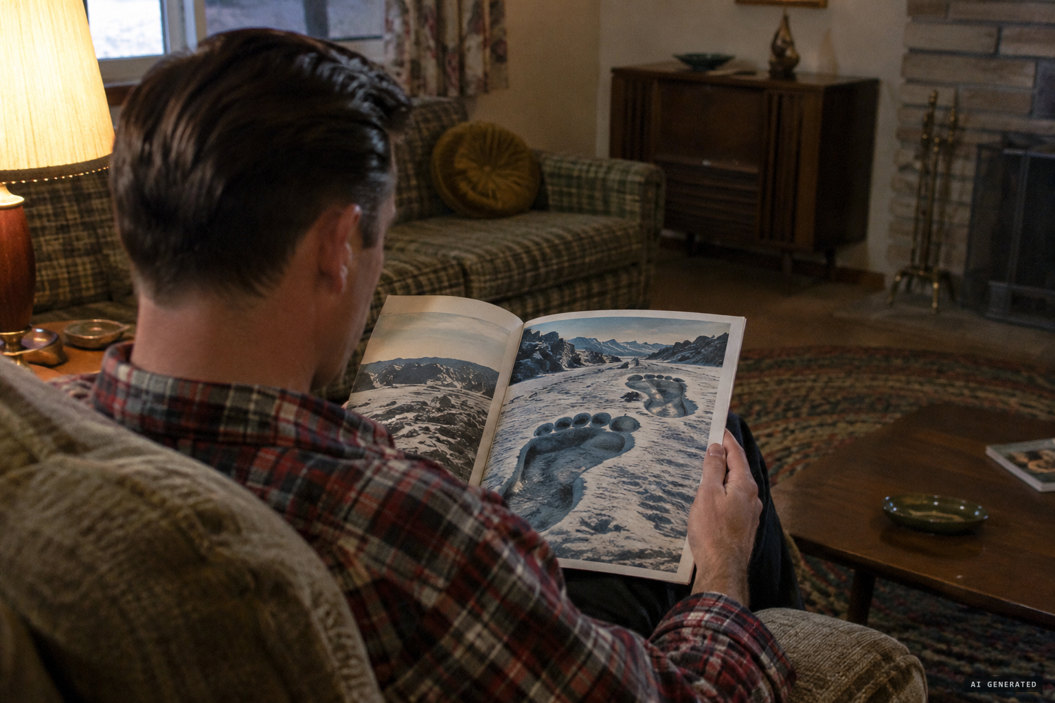 December 1959: Roger Patterson reads Sanderson's True magazine story
