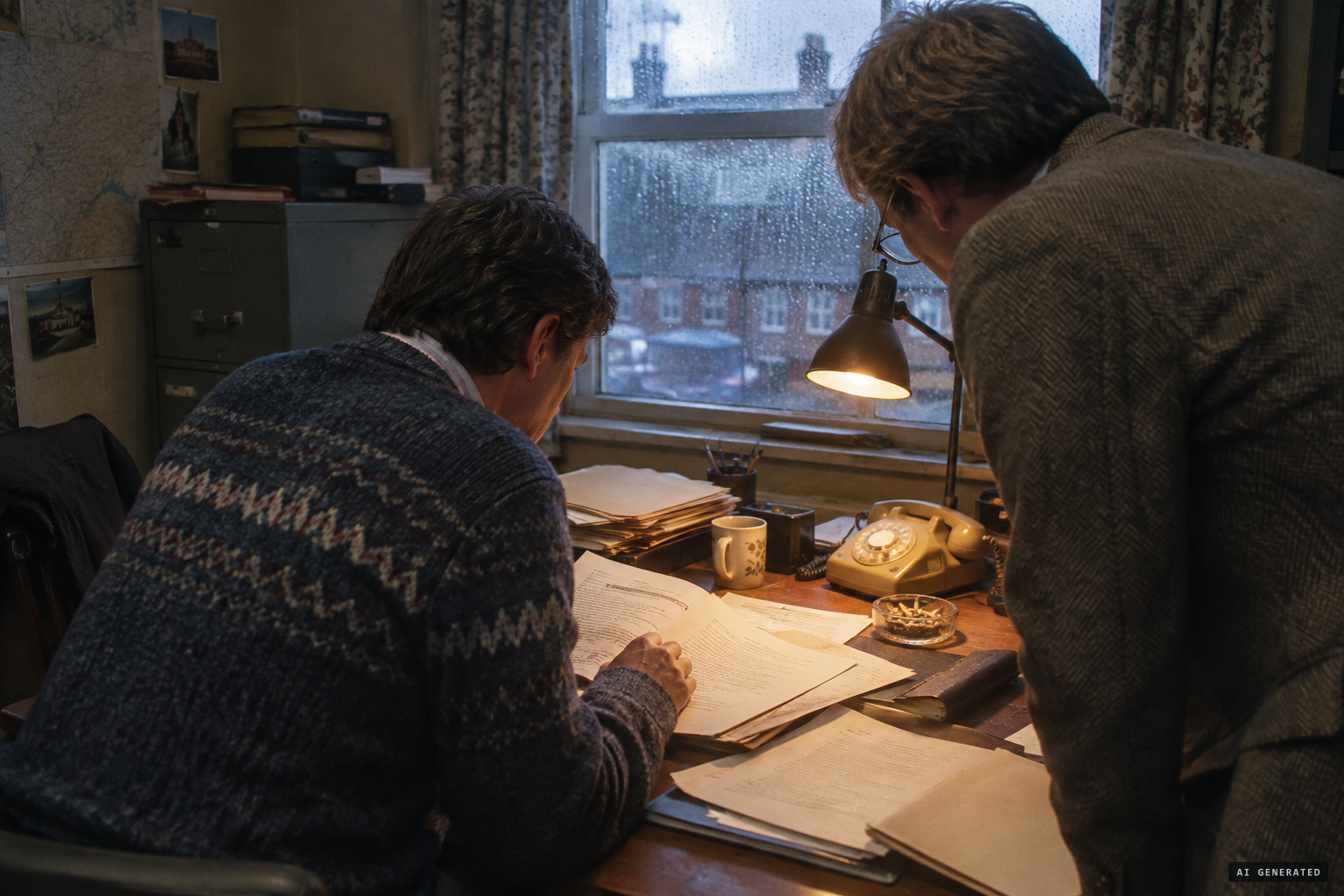 UFO investigators in Yorkshire receive the papers that came out of Africa