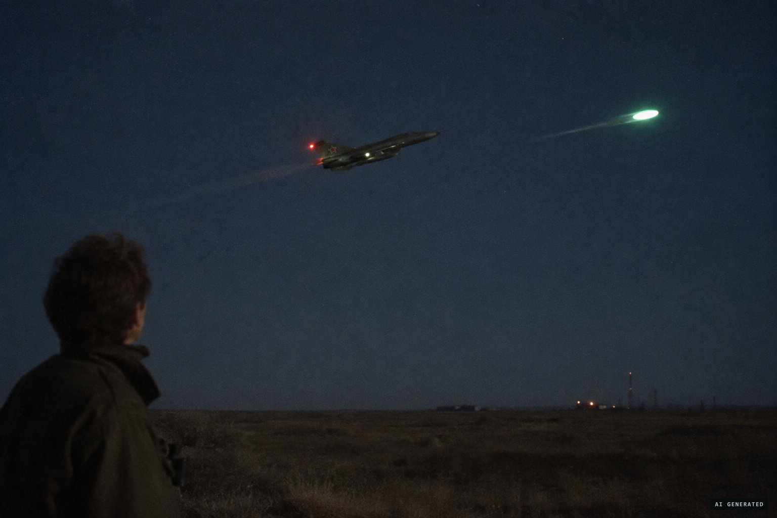 The object outpaces the aircraft sent near it