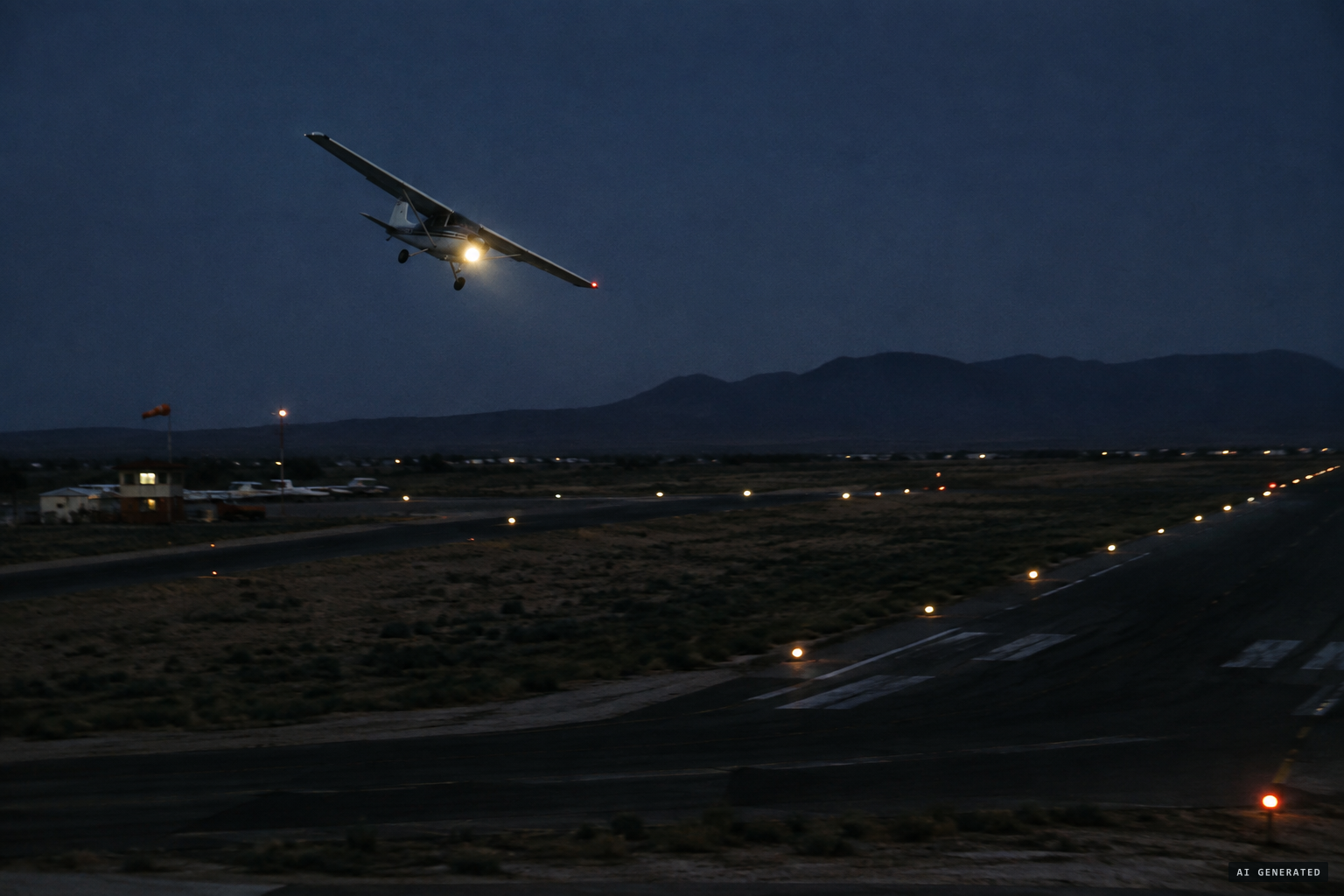 The Condon Committee's answer: a confused private plane attempting a landing at the wrong airport