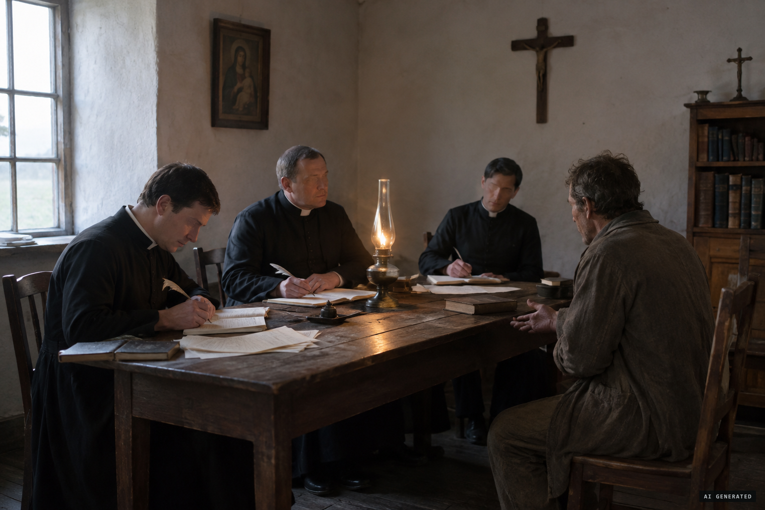 The 1879 Commission of Inquiry takes witness depositions