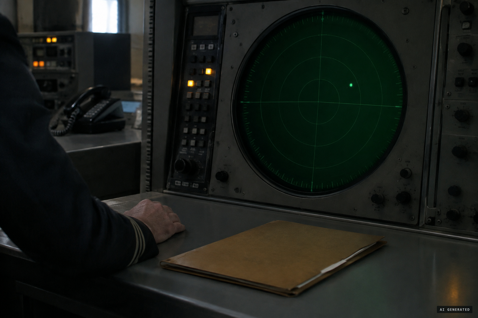 Radar tracked the jet but not the object, and no report was written