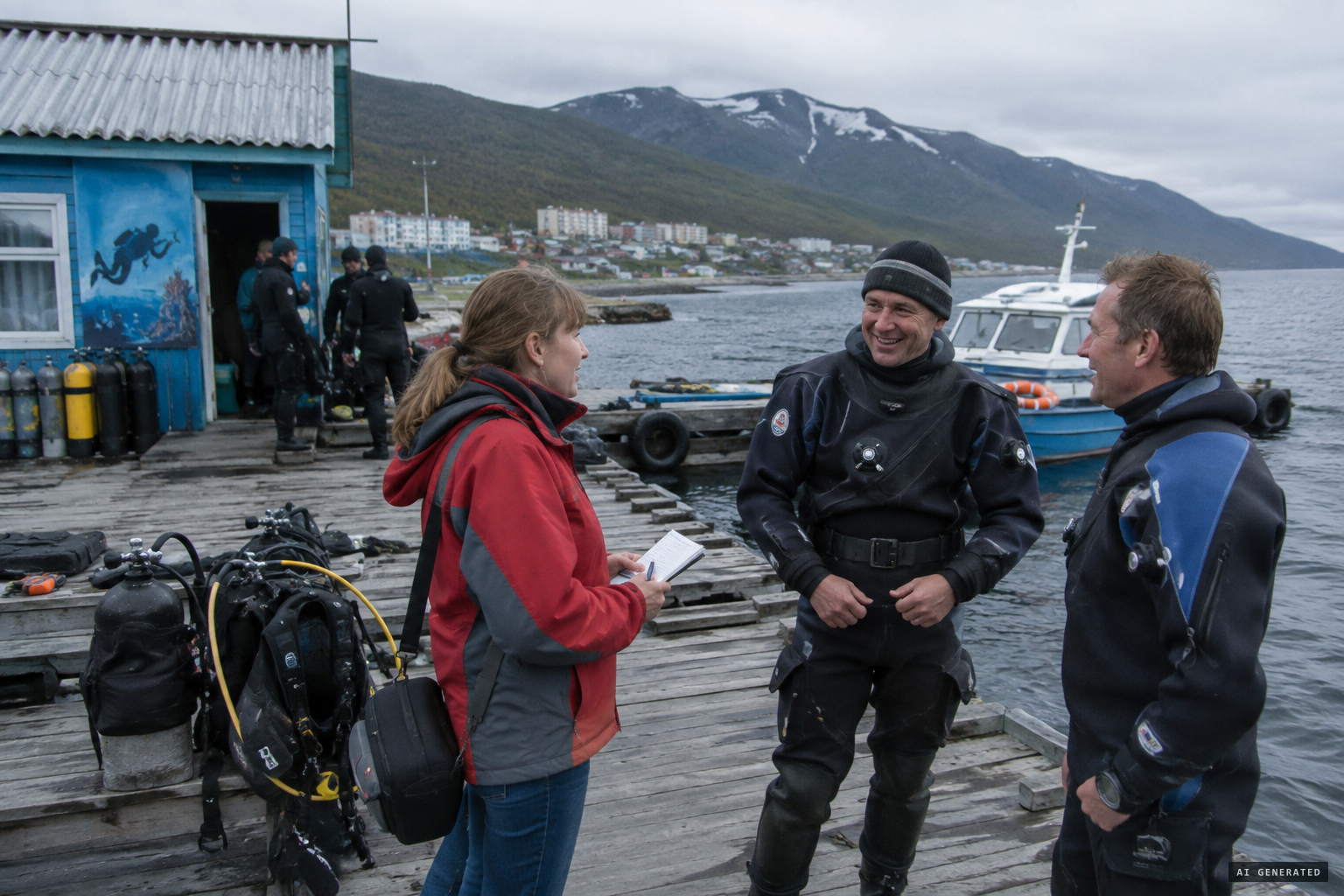 Severobaykalsk divers dismiss the story as nonsense