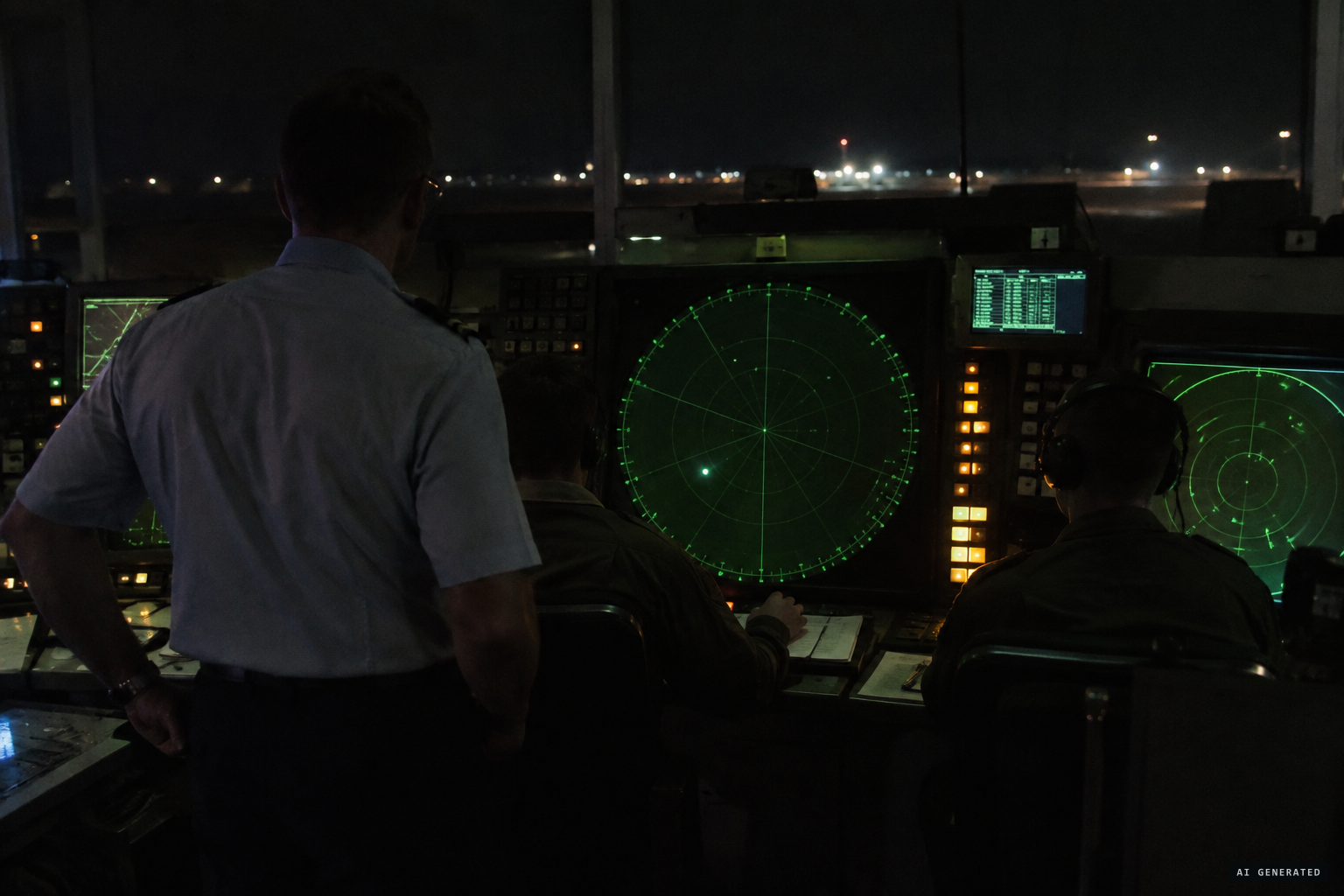 Lakenheath scopes show a stationary target southwest of the base