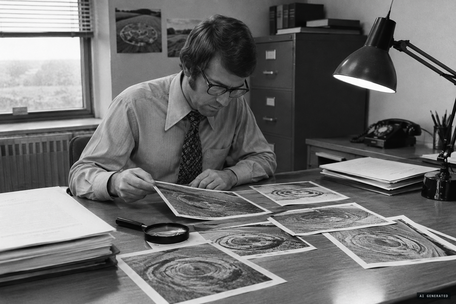 The ring photographs weighed against the fairy-ring explanation